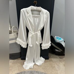 White pajamas SMALL